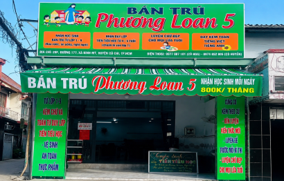 Bán Trú Phương Loan Cơ sở 5 – Không Gian Mới, Hiện Đại, Đồng Hành Cùng Sự Phát Triển Toàn Diện Của Trẻ